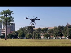 A multi-rotor drone capable of carrying a payload of 50 pounds.